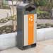Electra&trade; Curve 60 afvalscheidingsbak voor PMD