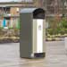 Electra&trade; Curve 85 afvalscheidingsbak voor restafval