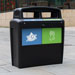 Nexus&reg; Evolution City Duo afvalscheidingsbak voor PBM