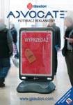 Advocate&trade; Wolnostojąca rama na plakat reklamowy