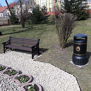Kosz na śmieci Mini Plaza&reg; w zachwycającym Świeciu