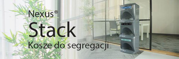 Glasdon wprowadza na rynek nową gamę pojemników do recyklingu, które można ustawiać jeden na drugim — Nexus® Stack