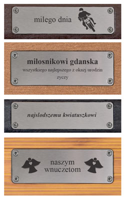 Co to jest? Tablice pamiątkowe
