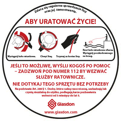 Co to jest? Naklejka z instrukcją