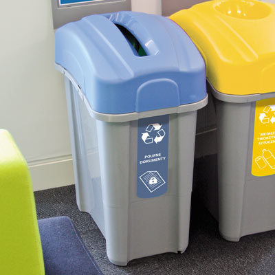 Pojemniki do segregacji poufnych dokument&oacute;w Eco Nexus&reg; 60