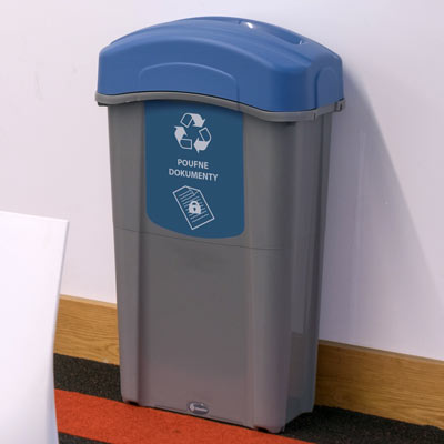 Pojemniki do segregacji poufnych dokument&oacute;w Eco Nexus&reg; 85