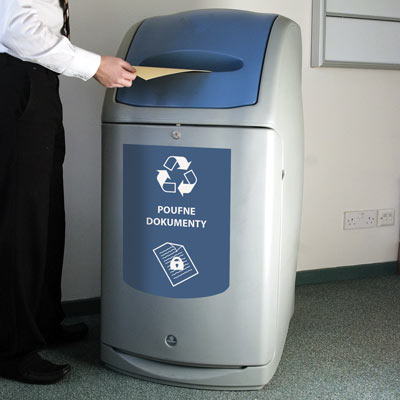 Pojemniki do segregacji poufnych dokument&oacute;w Nexus&reg; 140