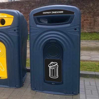 Pojemniki do segregacji odpad&oacute;w zmieszanych Nexus&reg; 360