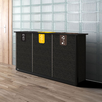 Stacja recyklingu Origin&trade; Infinity Trio 210 litr&oacute;w Slimline