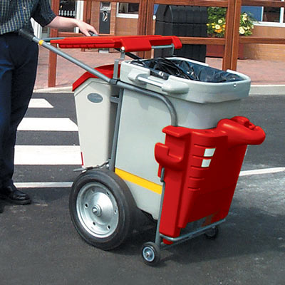 W&oacute;zek do zbierania odpad&oacute;w Space-Liner&trade; 100L