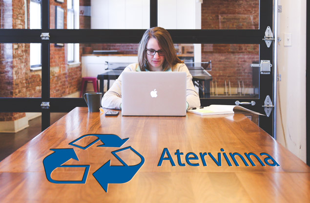 återvinna på jobbet