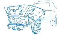 bogserbara sandspridare blueprint