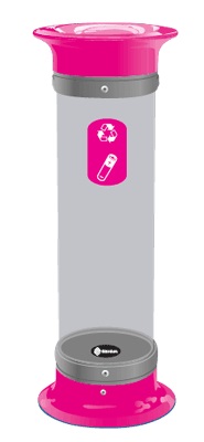 Batteriholken C-Thru&trade; i magenta