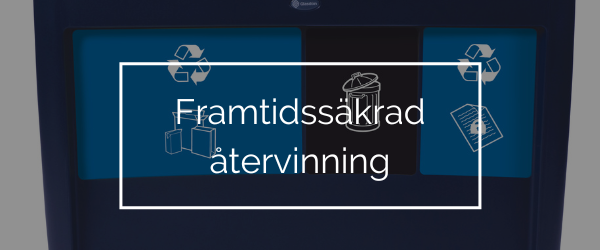 En Nexus Evolution med framtidss&auml;krad sopsortering skrivet p&aring; framsidan.