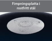 Vad är det här? Fimpningsplatta av rostfritt st&aring;l