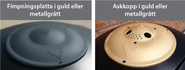 Vad är det här? Askkoppar och fimpningsplattor som tillval