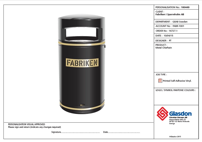 Metal Chieftain - Fabriken i Sparreholm AB