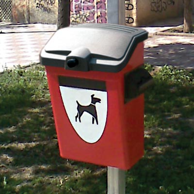 Papperskorg f&ouml;r hundp&aring;sar Fido 25