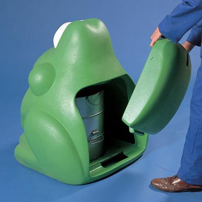 Papperskorg f&ouml;r barn - Groda Froggo
