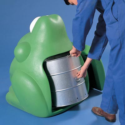 Papperskorg f&ouml;r barn - Groda Froggo