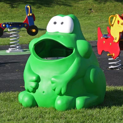 Papperskorg f&ouml;r barn - Groda Froggo
