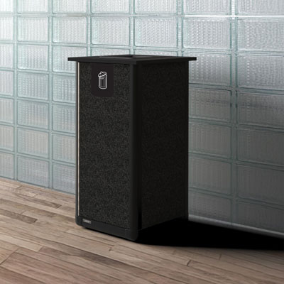 Origin&trade; Infinity Solo 70 liters &aring;tervinningsstation Utrymmesbesparande design