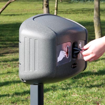 Hundp&aring;seautomat Retriever City - Granitgr&aring;