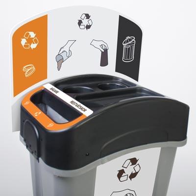 Eco Nexus&reg; &Aring;tervinningsstation f&ouml;r b&auml;gare