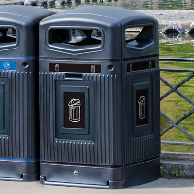 Beh&aring;llare Glasdon Jubilee&trade; 240 f&ouml;r restavfall