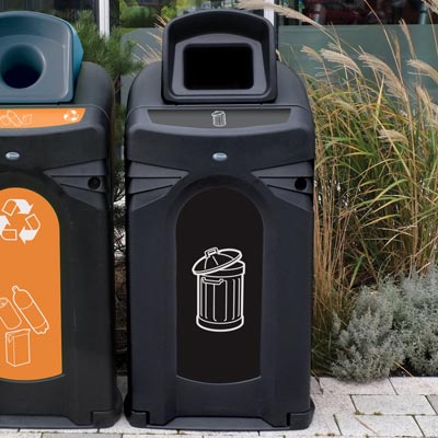 Beh&aring;llare Nexus&reg; City 140 f&ouml;r restavfall