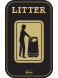 Front - Litter - Black & Gold