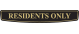 Lid - Residents Only - Black & Gold