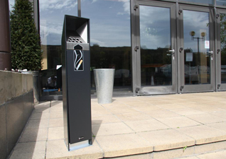 Ashguard cigarette bin