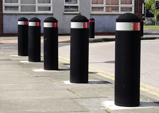 Buffer bollards