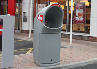 Combo Delta Litter Bin