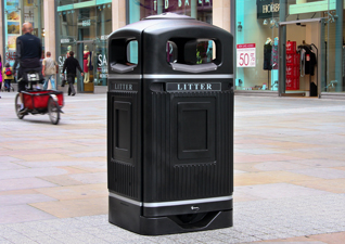 Glasdon Jubilee Litter Bin