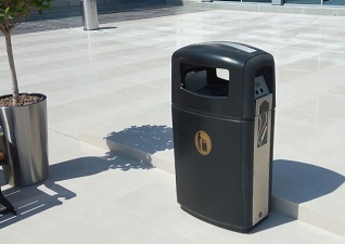 Integro Cigarette Receptacle Litter Bin