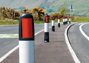 Vergemaster RX highways passively safe verge marker