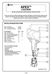 Apex Chevron Instruction Manual