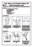 Eco Nexus - A4 Poster Frame Kit Instructions