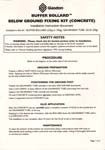 Buffer Bollard Below Ground Fixing Kit Installation Instructions