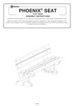Phoenix Seat Flat Pack Assembly Instructions