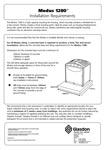 Modus 1280 Installation Instruction Leaflet