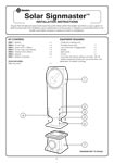 Solar Signmaster Installation Instructions