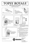 Topsy Royale with Keyed Lock System Operating Instructions