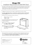 Visage 770 Installation Requirements (4 Sided With Door)