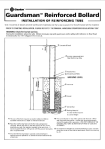 Guardsman Reinforced Bollard Installation Guide