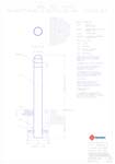 Enviropol Round Top Recycled Bollard - Extended Base (PDF)