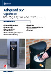Ashguard SG™ Free Standing Cigarette Bin