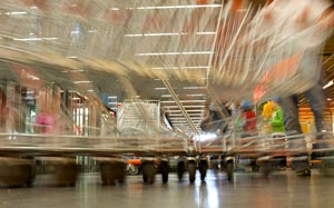 shopping trollies